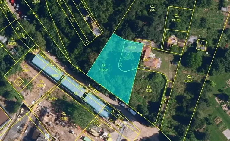 Prodej komerčního pozemku, Brno, Vinohrady, 990 m2