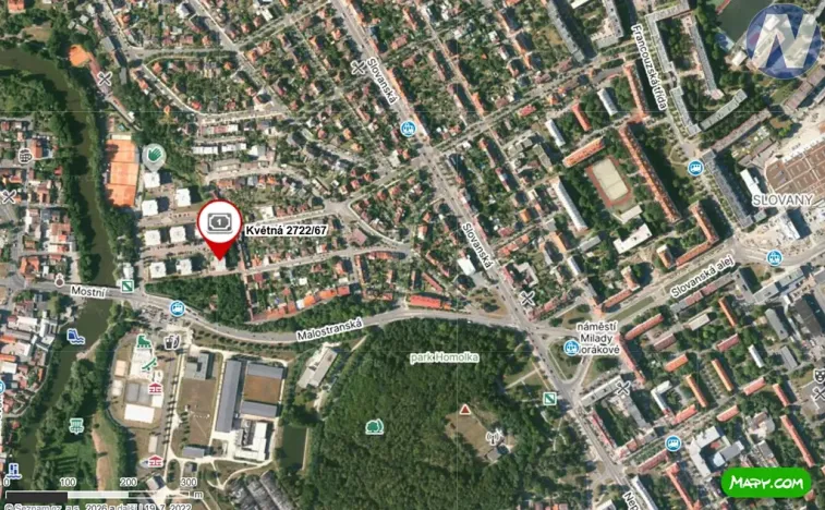 Pronájem bytu 1+kk, Plzeň, Květná, 32 m2