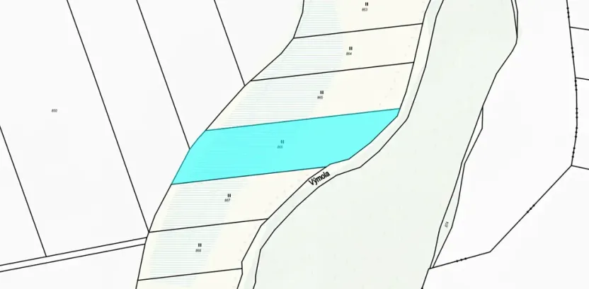 Dražba louky, Květnice, 3052 m2