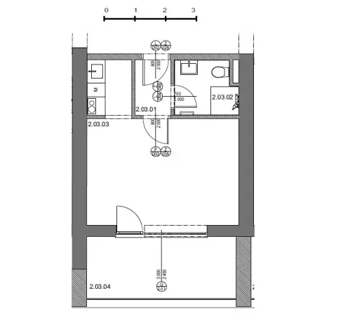 Prodej bytu 1+kk, Janov nad Nisou, 26 m2