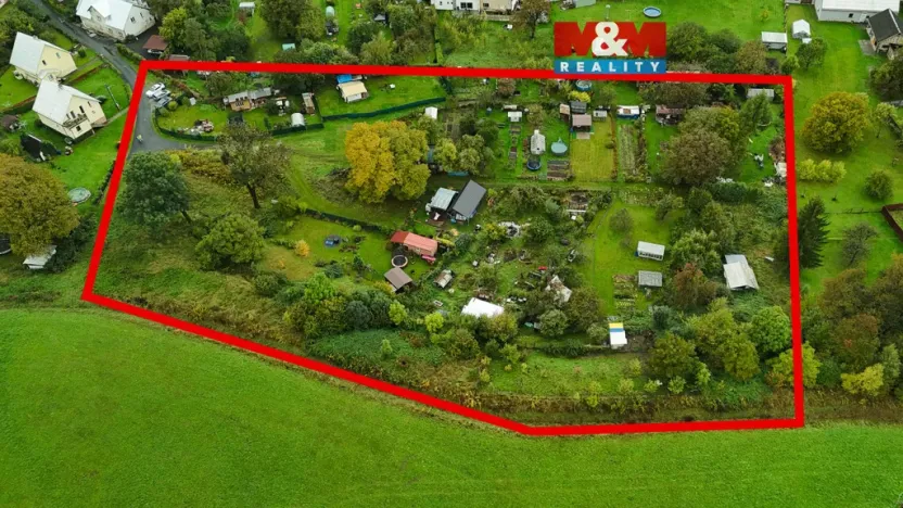 Prodej pozemku pro bydlení, Zlaté Hory, 8880 m2