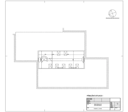Pronájem kanceláře, Brno, Bieblova, 458 m2