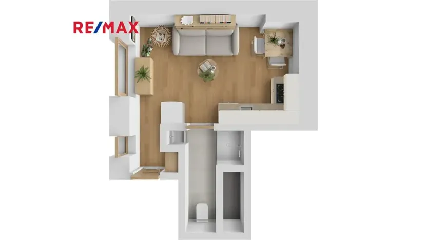 Prodej bytu 1+kk, Kladno, Zádušní, 17 m2