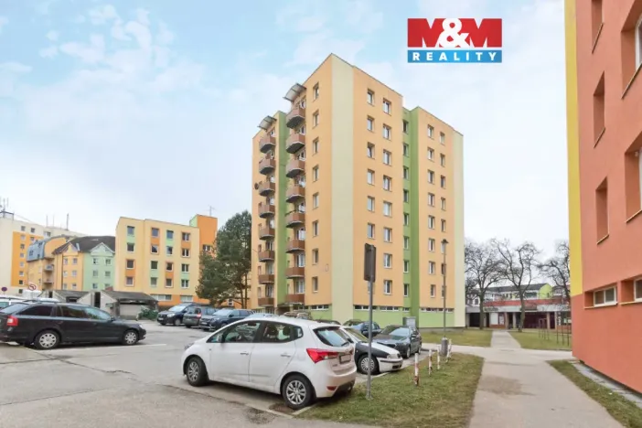 Prodej bytu 3+1, Jindřichův Hradec - Jindřichův Hradec V, Kosmonautů, 64 m2