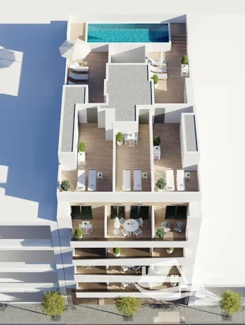 Prodej bytu 2+kk, Torrevieja, Španělsko, 46 m2