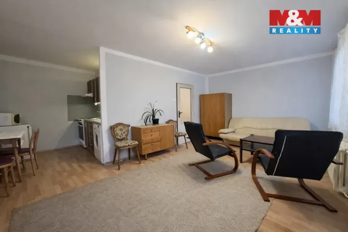 Pronájem bytu 1+kk, Most, K. H. Máchy, 34 m2