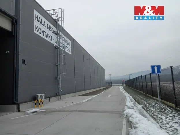 Pronájem skladu, Poříčí nad Sázavou, Pyšelská, 1409 m2