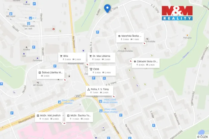 Prodej bytu 3+1, Orlová, F. S. Tůmy, 63 m2