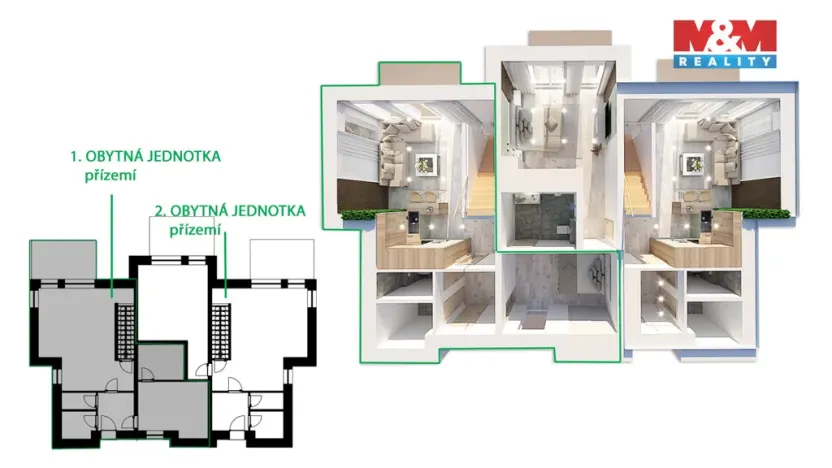 Prodej rodinného domu, Říčany - Voděrádky, 140 m2