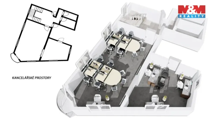 Pronájem kanceláře, Dobruška, Novoměstská, 66 m2