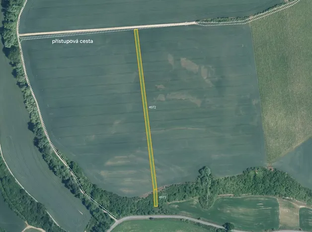 Prodej pole, Ořechov, 4574 m2