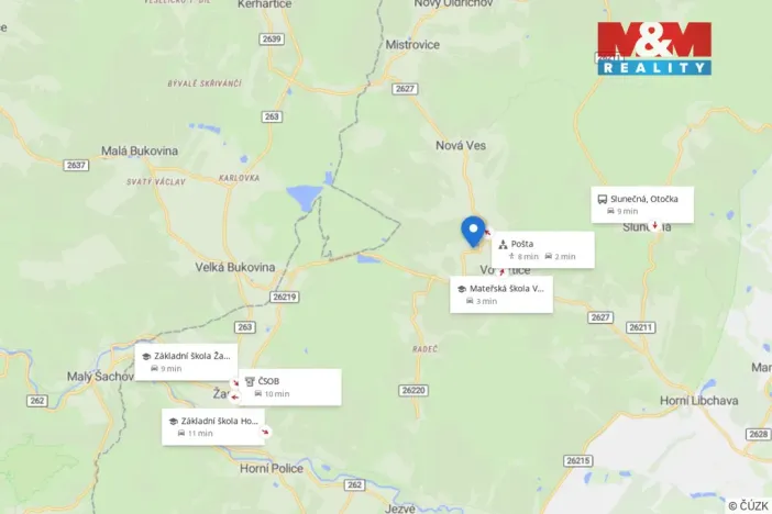 Prodej pozemku pro bydlení, Volfartice, 977 m2