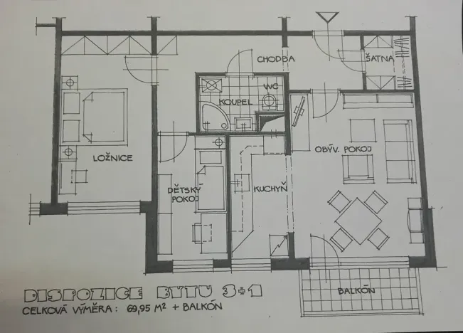 Pronájem bytu 3+1, Frýdlant nad Ostravicí, Kadlčákova, 70 m2