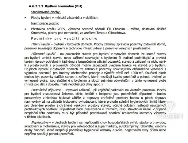 Prodej pozemku pro bydlení, Chrudim, 1215 m2