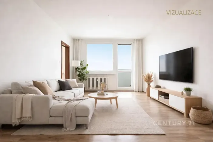 Pronájem bytu 2+kk, Bílina, Bezejmenná, 49 m2