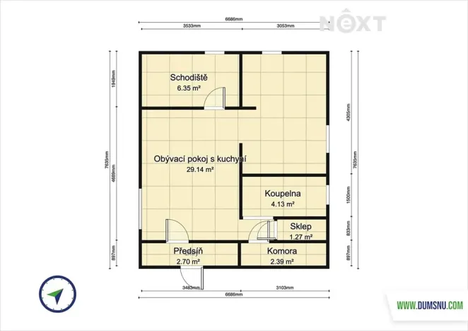 Prodej chalupy, Králíky, 85 m2