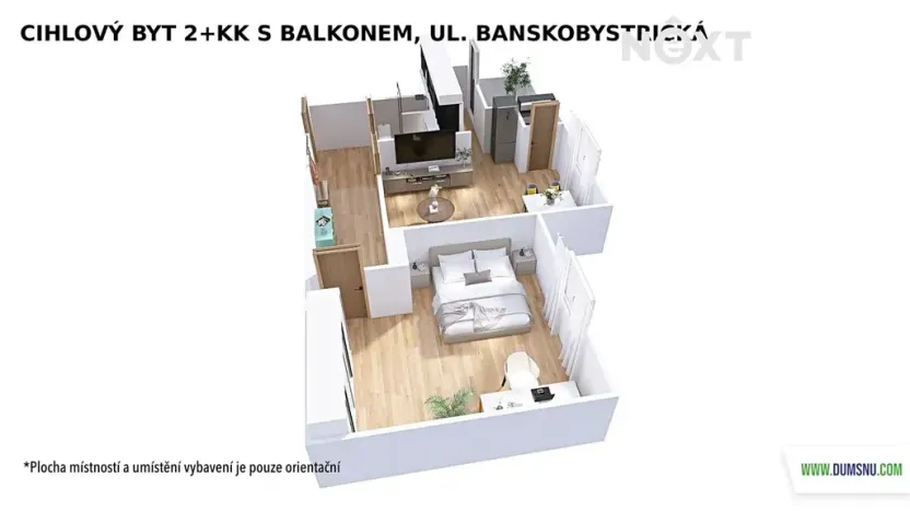 Prodej bytu 2+kk, Šumperk, Banskobystrická, 61 m2