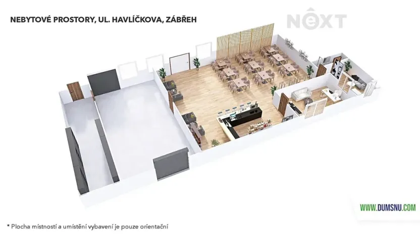 Prodej obchodního prostoru, Zábřeh, Havlíčkova, 650 m2