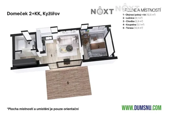 Prodej rodinného domu, Potštát, 26 m2