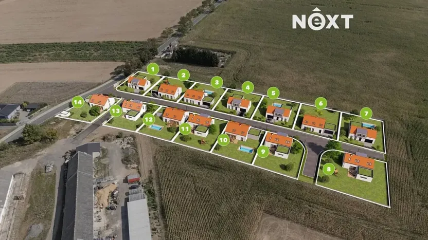 Prodej pozemku pro bydlení, Stavenice, 738 m2