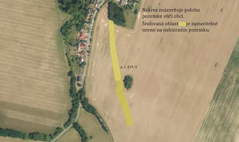 Prodej pole, Stojice, 5188 m2