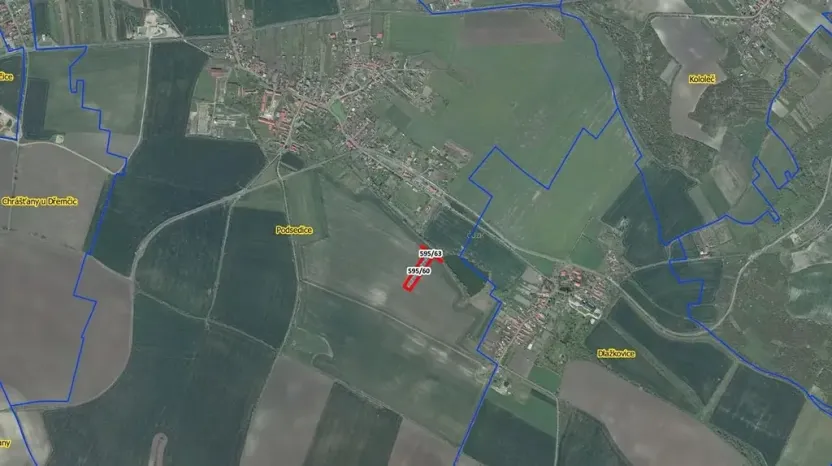 Prodej pole, Podsedice, 5350 m2