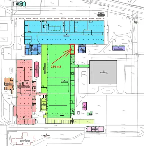 Pronájem skladu, Louny, Postoloprtská, 234 m2