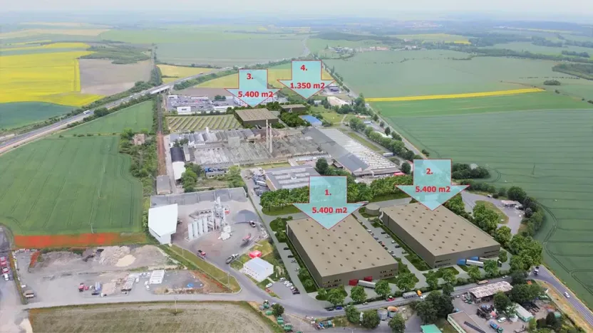 Pronájem skladu, Louny, Postoloprtská, 17550 m2