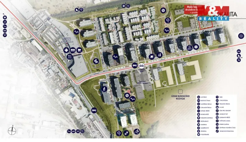 Prodej bytu 1+kk, Praha, Honzíkova, 41 m2