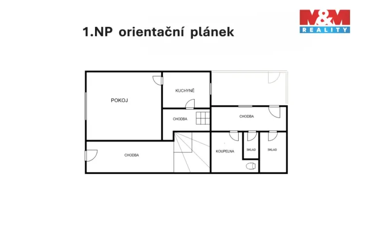 Prodej rodinného domu, Hoštka, Litoměřická, 120 m2
