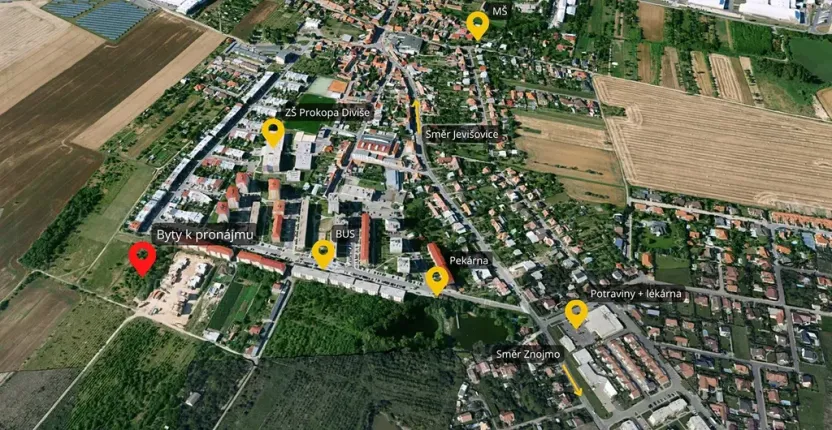 Pronájem bytu 3+kk, Znojmo, 83 m2