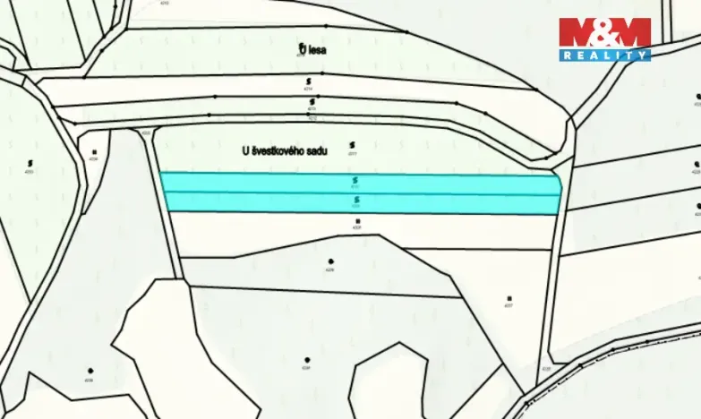 Pronájem pole, Horní Věstonice, 4000 m2