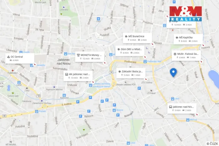 Prodej činžovního domu, Jablonec nad Nisou, Sokolí, 388 m2