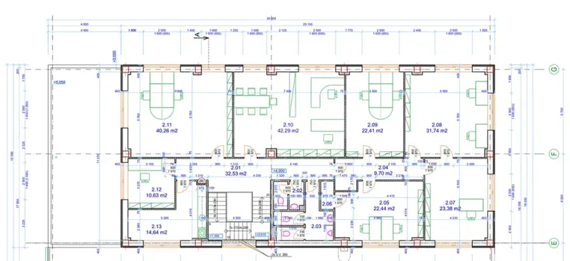 Pronájem kanceláře, Hradec Králové, Pardubická, 82 m2