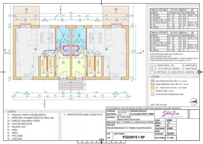 Prodej rodinného domu, Velké Pavlovice, Hrušková, 134 m2