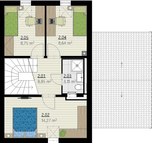 Prodej rodinného domu, Újezd u Brna, 89 m2