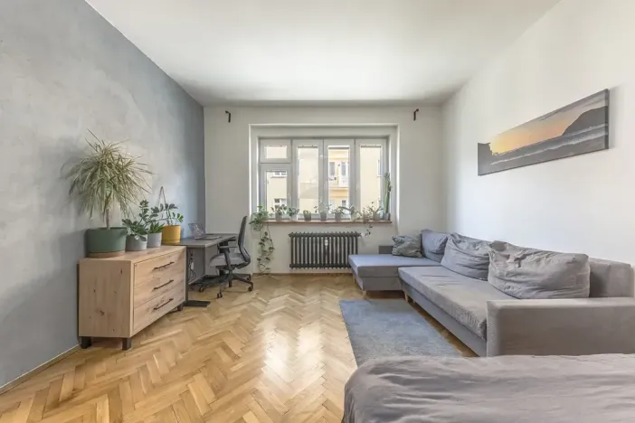 Prodej bytu 1+1, Praha - Podolí, Nedvědovo náměstí, 37 m2