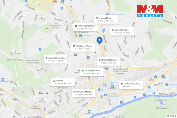 Prodej bytu 1+1, Náchod, Borská, 34 m2