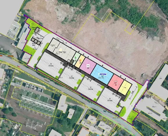 Pronájem obchodního prostoru, Oslavany, Padochovská, 500 m2