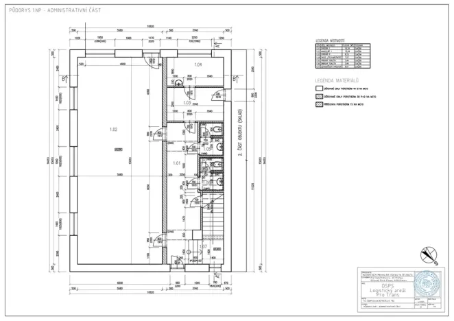 Pronájem skladu, Dobřejovice, 529 m2