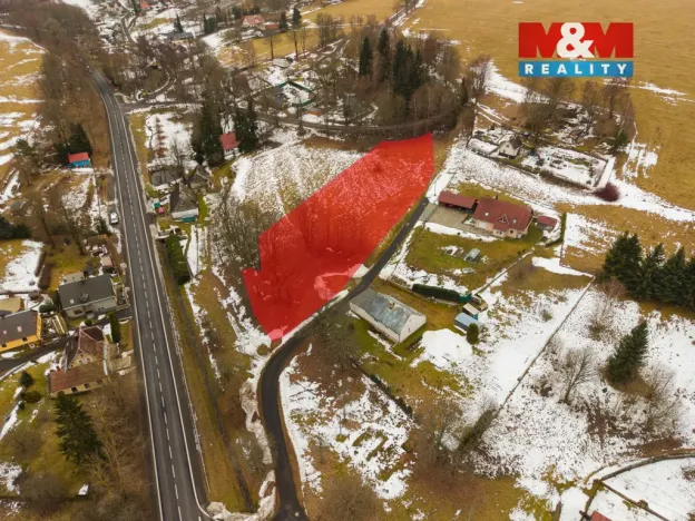 Prodej pozemku pro bydlení, Jindřichovice, 3587 m2