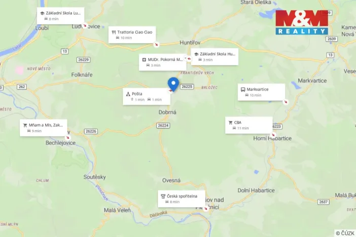 Prodej pozemku pro bydlení, Dobrná, 1014 m2