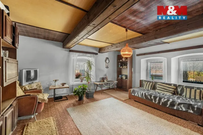 Prodej rodinného domu, Zlonice - Tmáň, 136 m2