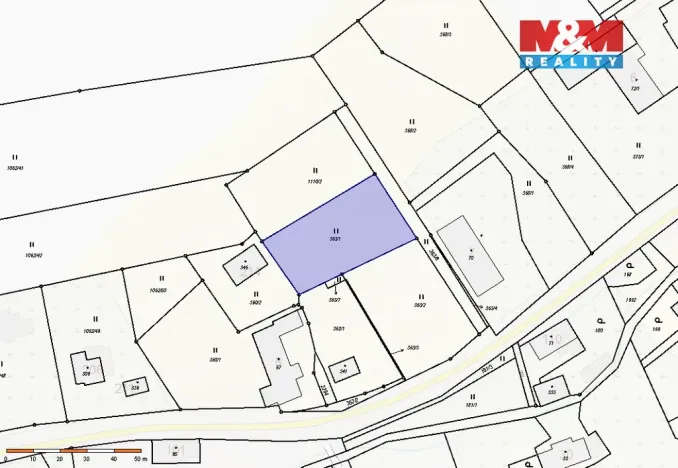 Prodej pozemku pro bydlení, Rudná pod Pradědem - Stará Rudná, 1407 m2