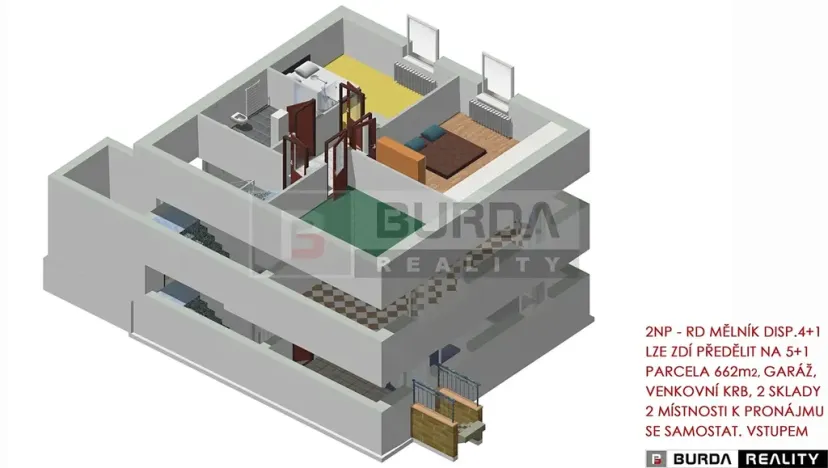 Prodej rodinného domu, Mělník, Komenského, 203 m2