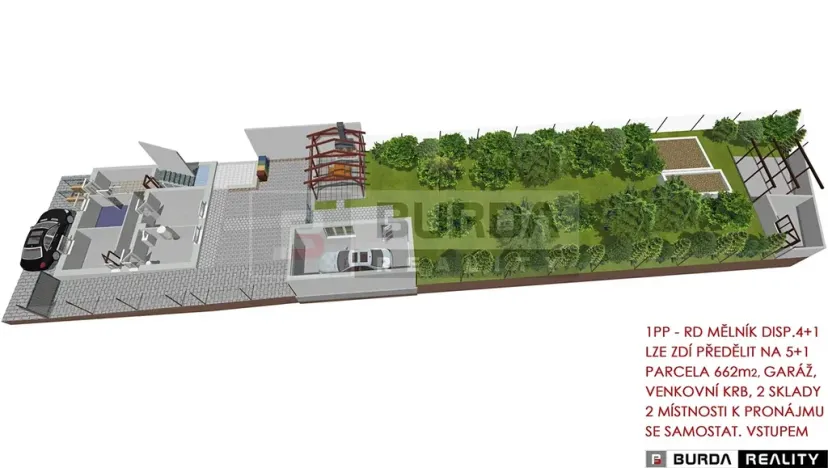 Prodej rodinného domu, Mělník, Komenského, 203 m2