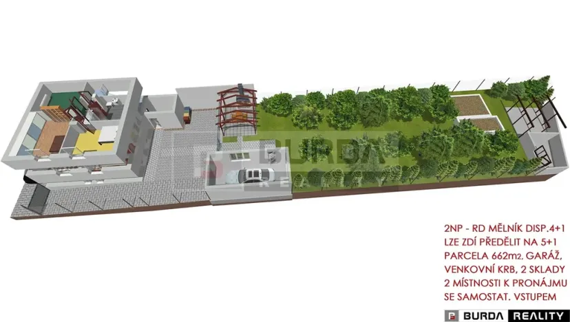 Prodej rodinného domu, Mělník, Komenského, 203 m2