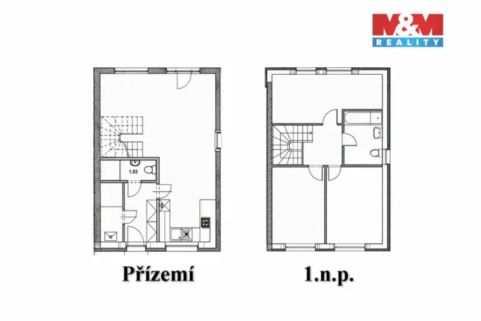 Prodej rodinného domu, Nučice, Na Čtyřku, 100 m2