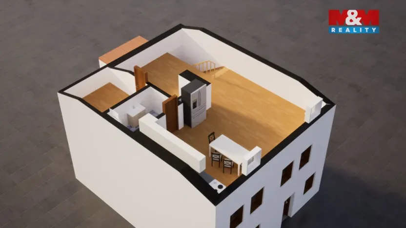 Prodej bytu 2+kk, Frýdlant, ČSA, 75 m2