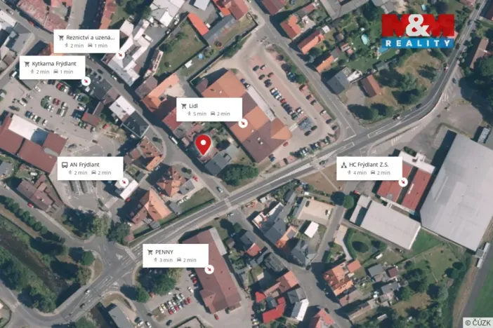 Prodej bytu 2+kk, Frýdlant, ČSA, 75 m2